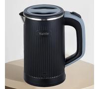 Bollitore Elettrico in Acciaio Inox-800ml,Bollitore Elettrico Piccolo da 600 W,Piccolo Bollitore da Viaggio Portatile,5 Minuti di Ebollizione Rapida