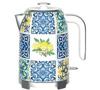 DCG Bollitore elettrico kettle bolli acqua tisane maioliche acciaio 2200 W