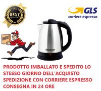 BOLLITORE ELETTRICO IN ACCIAIO IRON KET DIGIQUEST 1800L SPEGNIMENTO AUTOMATICO