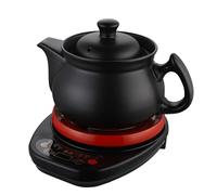 Bollitore elettrico in ceramica da 7 litri per erbe medicinali, pentola automatica per la salute, 500 W, fuoco caldo, fuoco forte, riserva di 8 ore, senza fili, base girevole per decotti di tè cines