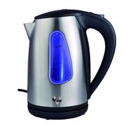 BOLLITORE ELETTRICO INOX 1,7L 2200W INDICATORE ACQUA SCALDA BEVANDE TISANE
