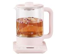 Bollitore elettrico, La teiera del fiore del vaso di salute del vetro di ispessimento automatico multifunzionale può cucinare la teiera nera (Colore : B, Dimensioni : OneColor)(B,1.8 Litres)