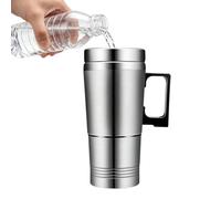 Bollitore elettrico per auto 12V 24V isolato riscaldamento di caffè | Tazza termica per scaldabagno per tè al latte, viaggi, pendolari, camion, ATV, camper