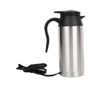 Bollitore elettrico per auto riscaldata tazza per auto guidatori turistici uomini d'affari 24 V 200 W, 750 ml
