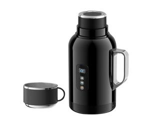 Bollitore elettrico per auto - Scaldacera a doppia tensione da 1500 ml, bollitore con capacità, guarnizione sicura | Accessorio interno veicolo professionale caffè tè caldo pasticceria