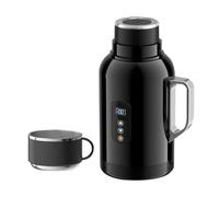 Bollitore elettrico per il tè | Riscaldatore portatile da 1500 ml 12/24 V, scaldacqua per auto | Per pendolari, all'aperto, viaggi su strada, campeggio, guida quotidiana, forniture da viaggio