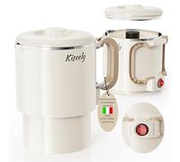 Bollitore elettrico pieghevole portatile da viaggio, bollitore da campeggio da 1litro con 2 velocità, bollitore d'acqua multifunzionale in acciaio inossidabile 304 da 600W per escursionismo (LE5)