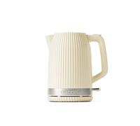 Guzzini, Sous Chef, Bollitore Elettrico, 1,7 L, Spegnimento Automatico, Filtro Anticalcare, Base 360°, Protezione Boil-Dry (Cream)