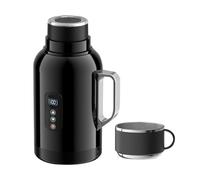 Bollitore Elettrico Tè - Riscaldamento Rapido 12/24V | 1500ml Capacità | Bollitore Portatile Per Campeggio Viaggio All’Aperto Pendolarismo Auto Caffè Acqua Calda Ufficio Casa