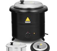 Bollitore elettrico Thermos per zuppa da 13 l, 600 W, nero