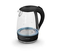 Bollitore Esperanza Nero Vetro Plastica 2200 W 1,7 L NEW