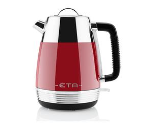 BOLLITORE ETA 9186 90030 Storio 1,7 L Rosso inox 2150 W