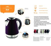 Eta Ela bollitore elettrico 1,7 L 2200 W Antracite, Grigio, Acciaio inossidabile