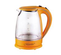 Bollitore Feel Maestro MR-064 Arancio Trasparente Vetro 2000 W 1,7 L
