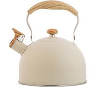 bollitore fischiante, Teiera con infusore Nuova teiera for uso alimentare con fischio for preparare il tè Far bollire l'acqua Compatibile con stufe a gas Fornelli a induzione Teiera