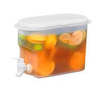Bollitore freddo con rubinetto - Caraffa per acqua, teiera per frutta | secchio per limonata | Frigorifero di grande capacità 2,8 l, contenitore per bevande, cucina, casa, festa all'aperto