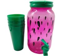 Bollitore freddo con rubinetto, per frigorifero, teiera per frutta, limonata, secchio da 3,8 l, per frigorifero, bollitore freddo, distributore di bevande, frutta e bevande, ottima lavorazione