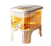 Bollitore freddo portatile con base staccabile con frigorifero 5 x 17 x 14 cm bollitore freddo in plastica adatto per esterni e casa, dotato di un antigoccia (5 l w/filtro+base)