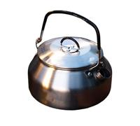 Bollitore In Acciaio Inossidabile 0.8L,Bollitore ad Acqua in Acciaio Inossidabile con Maniglia Pieghevole | Scaldacqua Dispenser Per Caffè Cucina Viaggio Campeggio Ufficio Piano Cottura