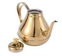 Bollitore in acciaio inossidabile da 1,2 litri Scaldacqua a bocca lunga Tè