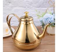 Bollitore in acciaio inossidabile da 1,2 litri Scaldacqua a bocca lunga Tè