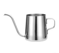 Bollitore in acciaio inox 304 progettato per gli amanti del caffè per preparare un caffè perfetto ogni volta (argenteo 350 ml)