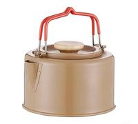 Bollitore in acciaio inox da 1100 ml con materiale di grado 304 per una lunga durata all'aperto su sentieri escursionistici campeggio e picnic (giallo)