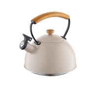 Bollitore in acciaio inox Natura Line da 1,8 l, colore beige.