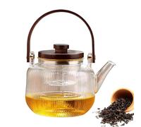 Bollitore in, Caraffa Termoresistente Da, 1 Litro Con, Coperchio E | Ergonomic Teiera Con, Infusore E Filtro, Ideale Donne E, Uomini Interno Esterno, Giardino Incontri All'Aperto, Versatile
