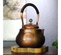 Bollitore in rame Accessorio per il tè da 1500 ml Pentola per acqua calda