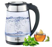 Bollitore in vetro con luce a LED Cordless Alloggiamento a Doppia Parete