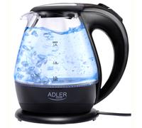 Bollitore in Vetro Elettrico 1,5 L, Retroilluminato, Spegnimento Automatico 2200