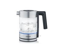 Graef WK300 bollitore elettrico 1 L 2000 W Nero, Stainless steel,