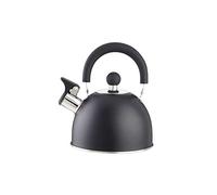 BOLLITORE TEIERA TEIERE INDUZIONE 1,5 LITRI ACCIAIO INOX NERO OPACO FISCHIETTO