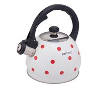 Bollitore KINGHOFF da 2,0 litri, modello KH-1736, smaltato a pois.