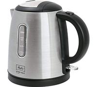 Melitta Prime Aqua mini Top bollitore elettrico 1 L 2200 W Nero, Acciaio inox