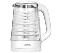 Bollitore Mpm MCZ-124 Bianco Vetro 2200 W 1,7 L