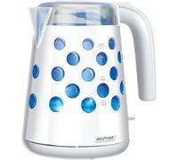 Mcz-86 Bollitore Elettrico 1,7 L, Senza Bpa, Illuminazione Interna, Senza Filo 2200w Bianco