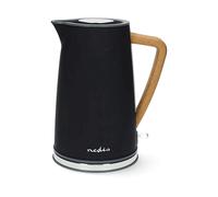 BOLLITORE NEDIS KAWK510EBK 1,7 L Nero Acciaio 2200 W