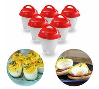 BOLLITORE PER 6 UOVA SGUSCIATE CUOCI UOVA IN SILICONE UOVA SODE FRITTATA