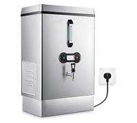 Bollitore per acqua commerciale da 40 l, erogatore istantaneo di acqua calda con riempimento automatico e rubinetto, urna in acciaio inox, per caffè, ufficio, tè e caffè