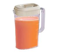 Bollitore per acqua fredda, contenitore per succo con coperchio per frigorifero, 2,5 l, contenitore per il succo di frutta, per il succo di frutta di alta capacità, brocche per alimenti per