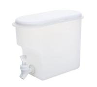 Bollitore per acqua fredda - Dispenser per bevande in PP trasparente da 3,5 litri, per succhi di frutta, accessorio portatile per la frutta | Contenitore per bevande ghiacciate a prova di