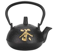 Bollitore per bollitore in ferro, non rivestito con colino da 0,3 l Set da tè e set zen per la casa da tè