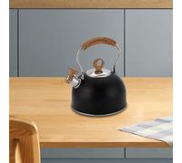 Bollitore per il tè con fischio, teiera da 2,5 l con beccuccio a fischio per