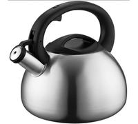 Bollitore per l'acqua, Bollitore per il tè, Teiera con fischio automatico for piano cottura in acciaio inossidabile for fornello a gas, casa, ufficio, cucina all'aperto