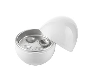 Bollitore per Microonde InnovaGoods Boilegg 4 Uova + Libro di Ricette