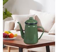 Bollitore per tè smaltato Scaldalatte acqua Piano cottura Teiera per cucina