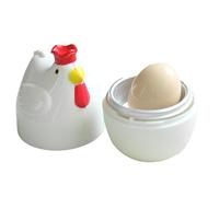 Bollitore per uova a microonde, a forma di gallina, per cuocere le uova in camicia, capacità di un unico uovo, accessori creativi per gli amanti della cucina