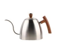 Bollitore Pourover dal design ergonomico con manico in legno e ugello sottile